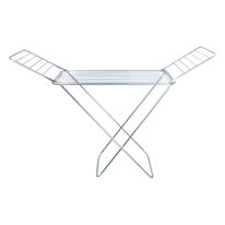 Varal de Chão com Abas Newpro Alumínio 1,78m x 55cm x 1,12m