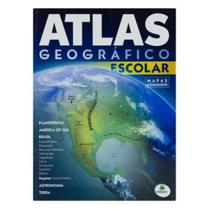 Livro Atlas Geográfico BrasiLeitura