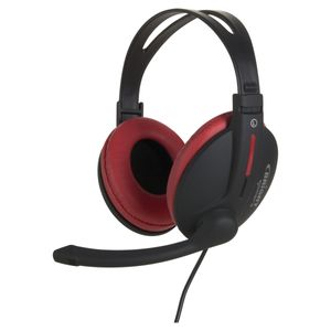 Headset Gamer Vermelho Bright