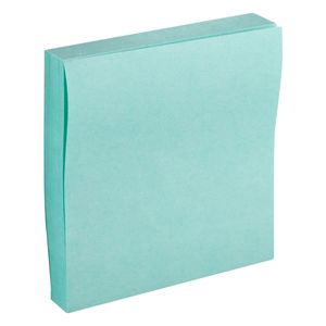 Bloco de Notas Adesivas Post it Azul para Levar 90 folhas