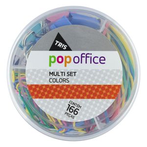 Kit Pop Office Multi Set Tris 166 peças