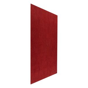 Folha de EVA Vermelho Dubflex com Glitter 40cm x 60cm