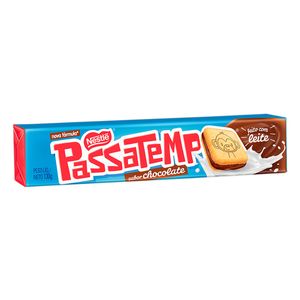 Biscoito Recheado Passatempo de Chocolate Nestle 130g