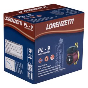 Pressurizador para Chuveiro PL-9 Lorenzetti 120W 127V