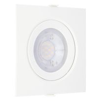Spot Led de Embutir Quadrado Branco Bronzearte 14W 3000K Bivolt