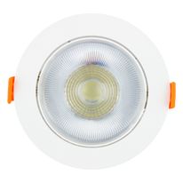 Spot Led de Embutir Redondo Branco Bronzearte 12W 6500K Bivolt