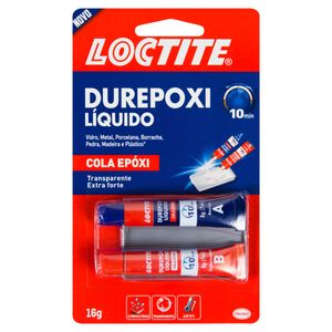 Durepoxi Líquida Transparente Loctite 16g