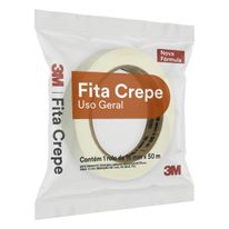 Fita Crepe Uso Geral 3M 18mm x 50m