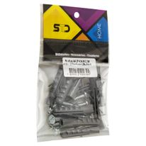 Parafuso com Bucha 4,8mm x 38mm STD Cabeça Panela 10 unidades