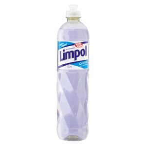 Detergente Lava-Louças Líquido Limpol Cristal 500ml