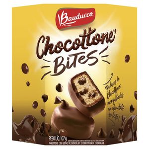 Chocottone Bites em Pedaços e com Gotas Bauducco 107g