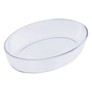 Assadeira de Vidro Oval Marinex 2,4l