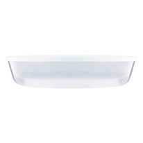 Assadeira de Vidro Redonda com Tampa Marinex 2,4l