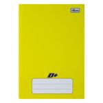 Caderno-Brochura-Capa-Dura-Tilibra-Amarelo-1-4-48-folhasFrontal1