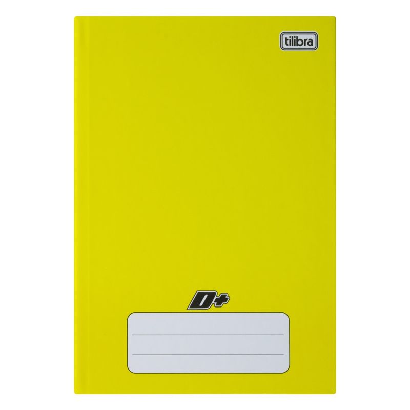 Caderno-Brochura-Capa-Dura-Tilibra-Amarelo-1-4-48-folhasFrontal1