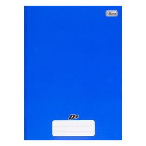 Caderno Brochura Capa Dura Tilibra Azul 1x1 48 folhas