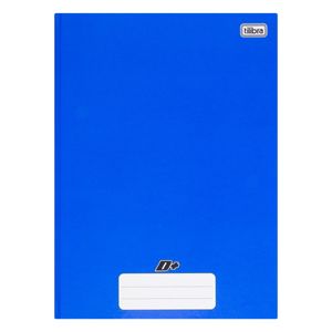 Caderno Brochura Capa Dura Tilibra Azul 1x1 48 folhas