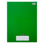 Caderno-Brochura-Capa-Dura-Tilibra-Verde-1x1-48-folhasFrontal1