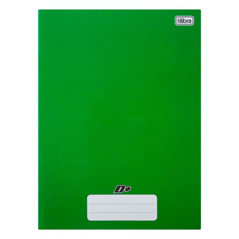 Caderno-Brochura-Capa-Dura-Tilibra-Verde-1x1-48-folhasFrontal1