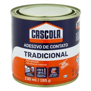 Adesivo de Contato Tradicional Cascola sem Toluol 195g