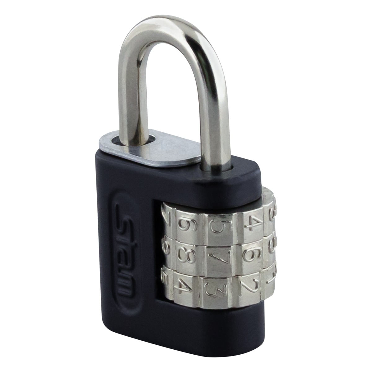 CadeadocomSegredoGrafiteStam25mmAngularDireita1