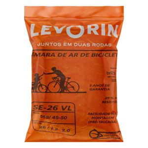 Câmara de Ar para Bicicleta Levorin 559mm x 45mm - 50mm