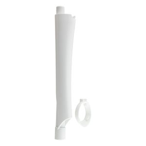 Haste para Chuveiro Branco Lorenzetti 30cm