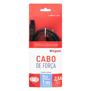 Cabo de Força para Notebook Daneva 1m