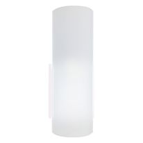 Arandela de Vidro Embaú Branca Taschibra 40W 30cm