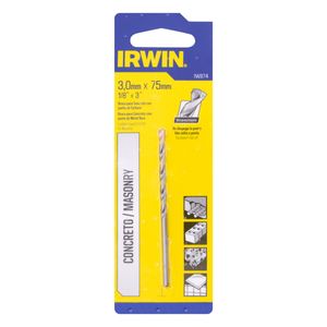 Broca de Vídea para Concreto Irwin 3mm