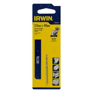 Broca de Aço Rápido para Metal Irwin 2mm