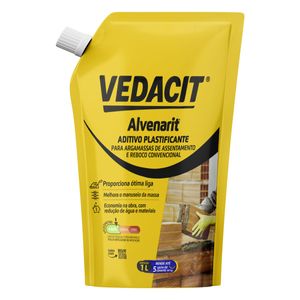 Aditivo Plastificante Alvenarit Vedacit 1l