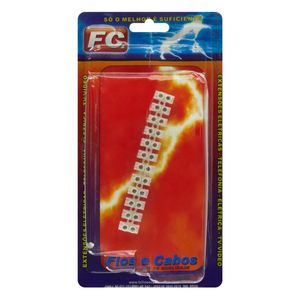 Conector em Barra 12 Bornes F.C. 6mm