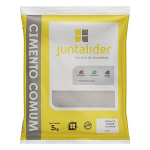 Cimentinho Comum Cinza Juntalider 5kg