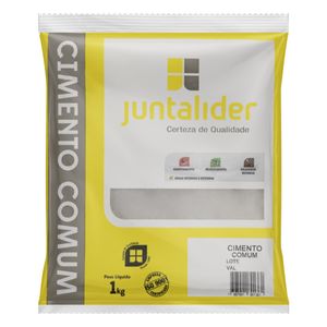 Cimentinho Comum Cinza Juntalider 1kg