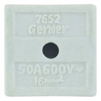 Conector Bipolar de Porcelana Germer 16mm 50A 600V