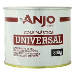 Cola Plástica Universal Anjo Lata 800g