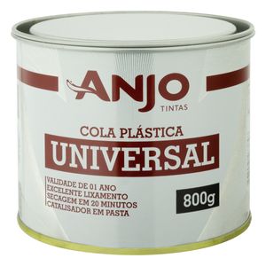 Cola Plástica Universal Anjo Lata 800g