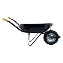 Carrinho de Mão Caçamba de Aço Maestro Preto 45l
