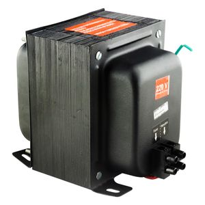 Autotransformador Preto Force Line Power Plus 3000VA