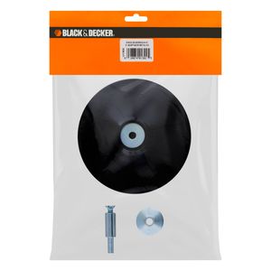 Disco de Borracha com Adaptador Black+Decker 115mm