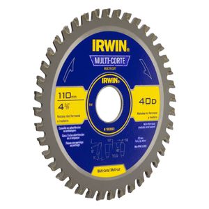 Disco de Serra 40 dentes Irwin 110mm