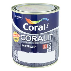 Tinta Esmalte Sintético Antiferrugem Coral 900ml