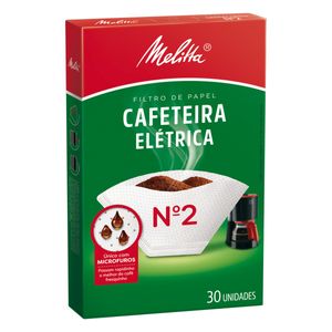 Filtro de Papel para Cafeteira Melitta n.° 2 30 unidades