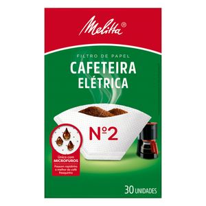 Filtro de Papel para Cafeteira Melitta n.° 2 30 unidades