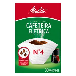 Filtro de Papel para Cafeteira Melitta n.° 4 30 unidades