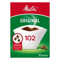 Filtro de Papel para Café Original Melitta 102 30 unidades