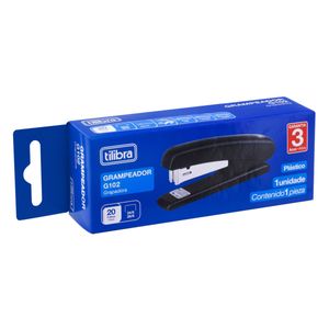 Grampeador de Mesa Preto G102 Tilibra