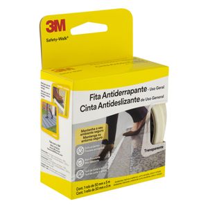 Fita Antiderrapante Uso Geral Transparente 3M Safety-Walk 50mm x 5m