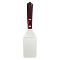 Espátula para Fritar em Inox Tramontina Polywood 4" com Cabo de Madeira